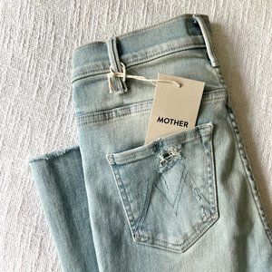 The Hustler High Waist Ankle  Fray Jeans